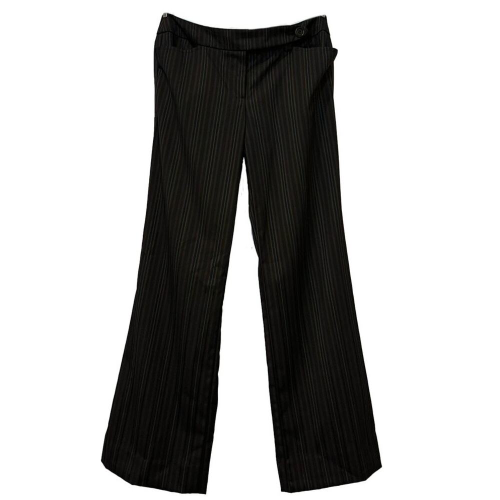 Trina Turk Wide Leg Pinstripe Pants 31x30